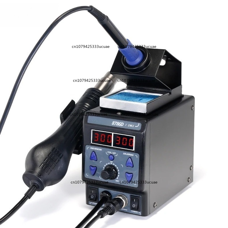 2-in-1 Rework Station 8786DI U - огляд і ціна Smd Rework Station Hot Air Soldering 2 In 1