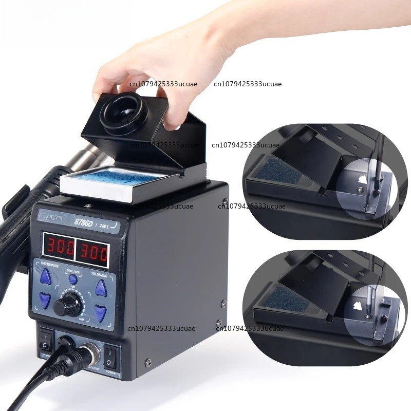 2-in-1 Rework Station 8786DI U - огляд і ціна Smd Rework Station Hot Air Soldering 2 In 1