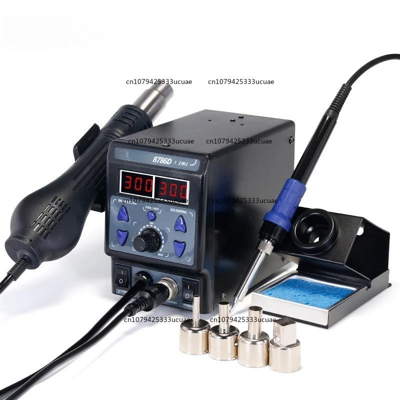 2-in-1 Rework Station 8786DI U - огляд і ціна Smd Rework Station Hot Air Soldering 2 In 1
