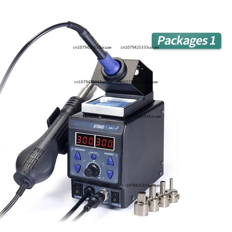 2-in-1 Rework Station 8786DI U - огляд і ціна Smd Rework Station Hot Air Soldering 2 In 1
