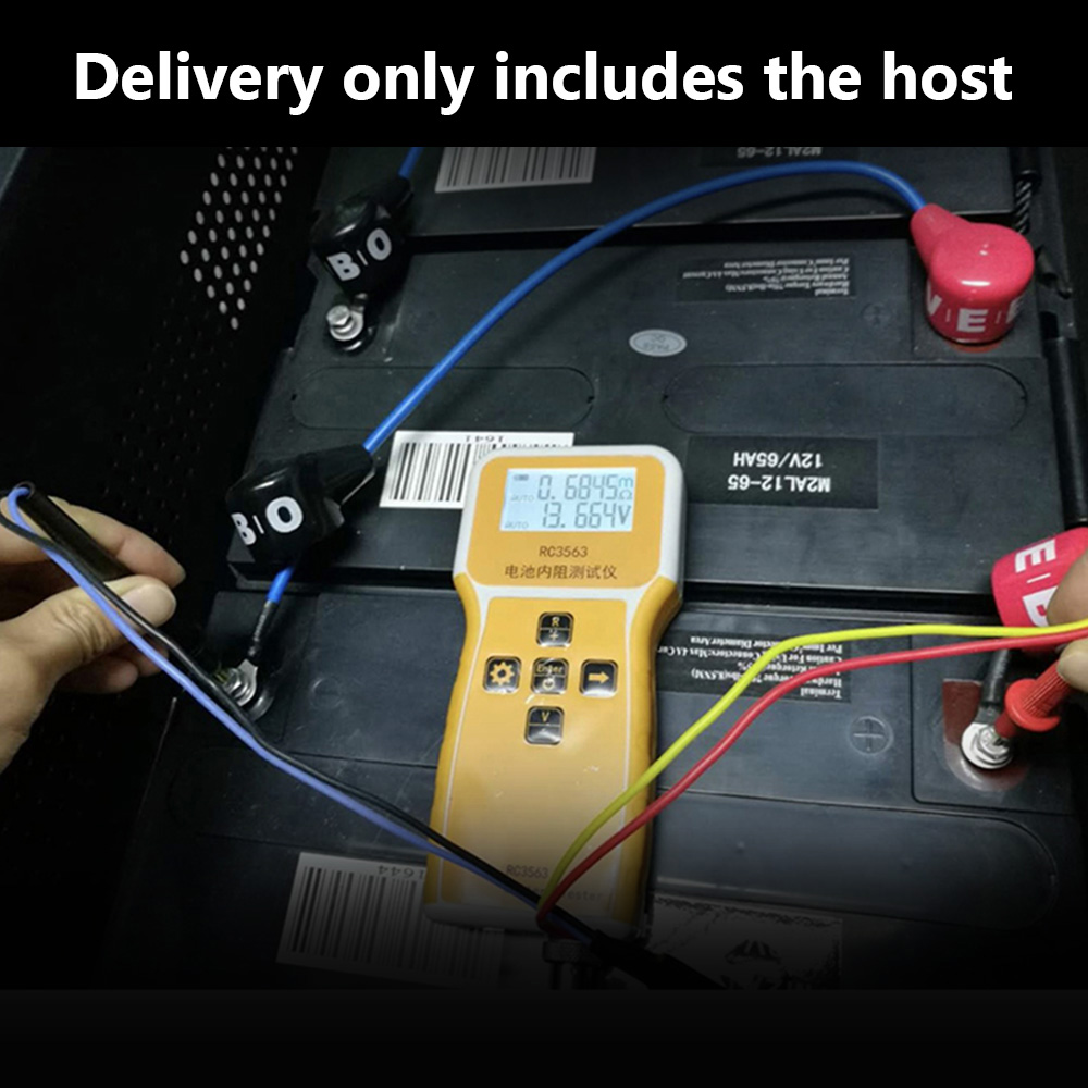 RC3563 18650 Battery Internal  - огляд і ціна Battery Internal Resistance Tester Four Wire