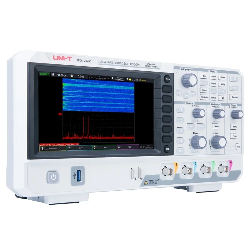 UPO1104X 100MHz Digital Oscill - огляд і ціна Digital Storage Oscilloscope 4 Channel 100Mhz