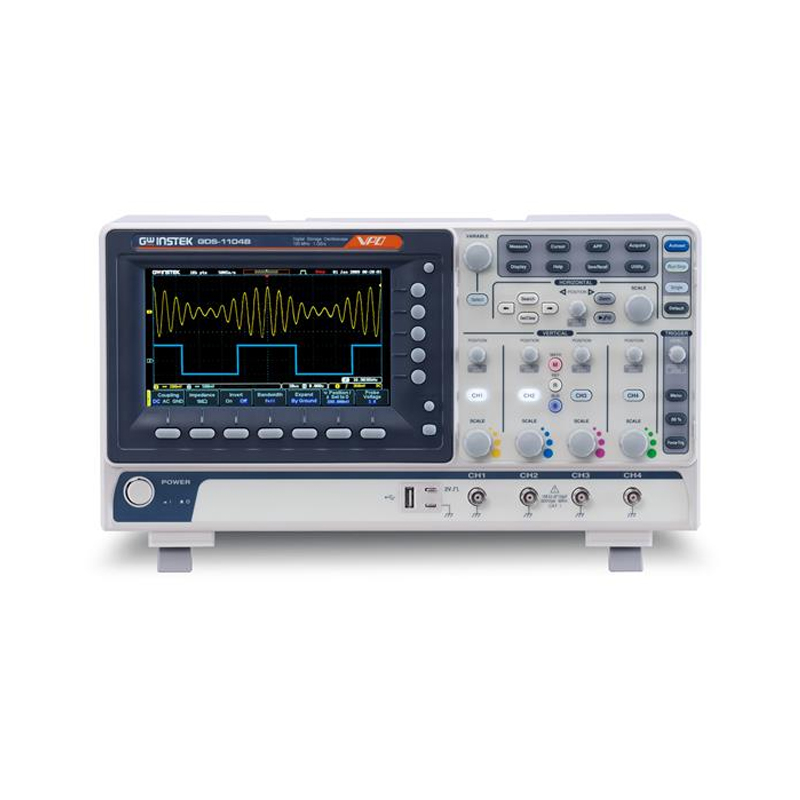 GDS-1104B 4-Channel 100MHz Por - огляд і ціна Digital Storage Oscilloscope 4 Channel 100Mhz